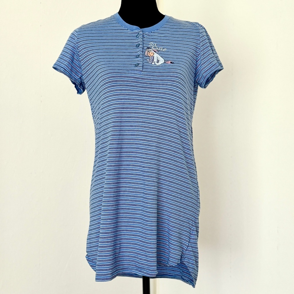 Disney Eeyore Nightshirt, Blue, Size Small